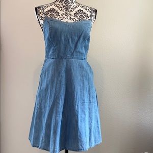 Gap Denim blue cute summer dress. Size S
